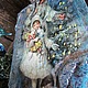 Заказать Книга шкатулка "Новогодние поздравления". Подарки от Графини Вишенки.. Ярмарка Мастеров. . Шкатулки Фото №3