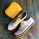 Women's Oxford Shoes 'Inspektor' Pink/White/Yellow. Oxfords. Hitarov (Hitarov). My Livemaster. Фото №6