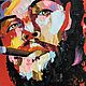 Че Гевара (Che Guevara) команданте Че Портрет выполнен в стиле поп арт (POP Art portrait)  ручная работа  абстрактный портрет купить Hande made художник Tasha Haus