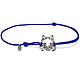 Bracelet-thread: Wolf bracelet, 925 silver, Bracelet thread, Moscow,  Фото №1