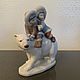 Винтаж: LLADRO 5353 5665 фарфоровая статуэтка Эскимосы. Статуэтки винтажные. Коллекция Frau Burd. Ярмарка Мастеров.  Фото №8