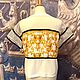 Винтаж: Блуза Versace оригинал размер 46-48. Блузки винтажные. Екатерина кетикет. Ярмарка Мастеров.  Фото №4