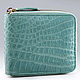 Кошелек из натуральной кожи крокодила IMA0018US5. Кошельки. CrocShop товары из экзотической кожи. Ярмарка Мастеров.  Фото №5