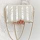 Pearl clutch bag, white wedding clutch, handbag for the bride (144). Wedding bags. a-vesta. My Livemaster. Фото №5