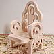 Large chair ' Lily', Doll furniture, Moscow,  Фото №1