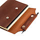 Diary made of genuine leather on rings with magnetic buttons. Notebooks. Ptaho (Ольга). Online shopping on My Livemaster.  Фото №2