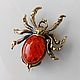 Amber Brooch Spider Talisman for good luck female male. Brooches. BalticAmberJewelryRu Tatyana. Online shopping on My Livemaster.  Фото №2
