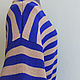 Кардиган в полоску, 100% меринос. Кардиганы. FAVORITE KNITWEAR (Наталья). Ярмарка Мастеров.  Фото №4