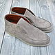 Deserts made of natural suede, spring/autumn model, custom made!, Desert boots, St. Petersburg,  Фото №1