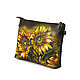 Order Sunflowers Clutch Bag'. Pelle Volare. Livemaster. . Clutches Фото №3