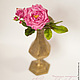 tea rose. Ceramic floristry. Flowers. KG_flowers. Online shopping on My Livemaster.  Фото №2