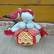 Куклы и игрушки handmade. Livemaster - original item Doll kubyshka travnitsa. Handmade.