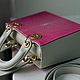 Сумка из кожи ската. Классическая сумка. Chic bags. Ярмарка Мастеров.  Фото №8