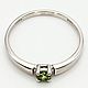 Кольцо серебряное с Демантоидом. Арт. 01-071914-01. Кольца. Ангелика (demantoid). Интернет-магазин Ярмарка Мастеров.  Фото №2