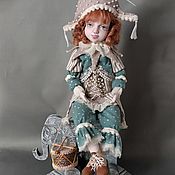 Куклы и игрушки handmade. Livemaster - original item interior doll: Columbine. Handmade.