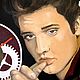 "Elvis" картина маслом на холсте для дома в интерьер. Картины. Стильные картины Дарьи Савельевой. Ярмарка Мастеров.  Фото №5