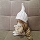Кукла гном в рамке Интерьерное пано. Куклы Тильда. Gnome Home | Дом гнома (V-Ovchinnikova). Ярмарка Мастеров.  Фото №9