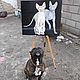 Заказать Картина "Кошки Сфинксы"холст,масло. Ирина (dneproart). Ярмарка Мастеров. . Картины Фото №3