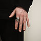 Кольцо Entire Skull Ring Large. Перстень. The Vale of Tears. Ярмарка Мастеров.  Фото №8