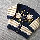 Вязаная детская кофта, кашемир/меринос. Кофта. Магия вязания. Vladilena.  knit.. Ярмарка Мастеров.  Фото №4