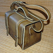 Сумки и аксессуары handmade. Livemaster - original item Leather trunk bag 