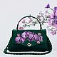  зеленая сумка женская с вышивкой подсолнухи. Сумка через плечо. Attention grabbing bags: сумки. Интернет-магазин Ярмарка Мастеров.  Фото №2