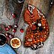 Броши Рыжие пушистики. Комплект брошей. Шкатулка чудес Ульяны. Ярмарка Мастеров.  Фото №4