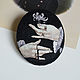  "Les Mains". Брошь-булавка. EmbroideryART (vasilevamaria). Ярмарка Мастеров.  Фото №5