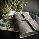 Блокнот из натуральной кожи А6. Блокноты. VIKING LEATHER CRAFT. Ярмарка Мастеров.  Фото №5