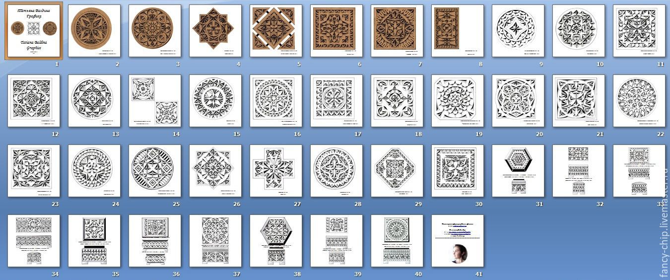 Альбом Резьба