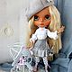 Блузка, юбка, берет для Blythe Блайз Айси pullip icy, Одежда для кукол, Москва,  Фото №1