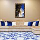 Beautiful contemporary pattern for the interior of the Mask in Art Deco style. Pictures. Wall Art & Clock HappinessArtDecoR. My Livemaster. Фото №5