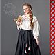 Skirt 'Semila' in black color. Skirts. diva-omsk. Online shopping on My Livemaster.  Фото №2