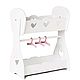 Crib cradle for dolls with dressing room. Doll furniture wooden, Doll furniture, Ivanovo,  Фото №1