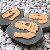 Косметика ручной работы handmade. Livemaster - original item Soap Fossil Dinosaurs handmade as a gift souvenirs without SLS. Handmade.