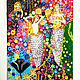 Sculpture painting Mermaids Gustav Klimt. Mosaic art nouveau. Pictures. House of the Sun (irina-bast). My Livemaster. Фото №6