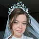 Свадебная диадема кокошник корона растительная, Диадемы, Санкт-Петербург,  Фото №1