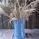 Vase Cornflower Blue, Vases, Bobrov,  Фото №1