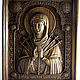 Carved icon 'Softening of evil hearts', solid ash, Icons, Orekhovo-Zuyevo,  Фото №1