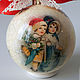 6 balls in a box Vintage kids. Christmas decorations. Tamidory (missmarple). Online shopping on My Livemaster.  Фото №2