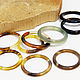 Order Set of thin rings 9 PCs Forest light. Selberiya shop. Livemaster. . Rings Фото №3