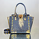 Bag leather Python. Designer bag made of Python skin. A beautiful small bag made of Python. Trendy author bag Python. Vivid women's shoulder bag. Pimonova bag handmade. Bag Python.
