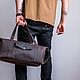 Дорожная сумка в стиле Duffel. Дорожная сумка. hale&klo (haleklo). Интернет-магазин Ярмарка Мастеров.  Фото №2