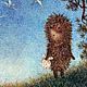 Заказать визитница "Ёжик в тумане". Анастасия (sollisy). Ярмарка Мастеров. . Визитницы Фото №3