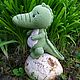 Заказать Крокодил. Вязаная игрушка Тедди. Крокодил игрушка. Игрушка. Подарок. Ксюша (241973). Ярмарка Мастеров. . Амигуруми куклы и игрушки Фото №3