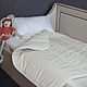 Детское конопляное одеяло 100х135 KIDS WINTER SLEEP. Одеяла. Devohome. Ярмарка Мастеров.  Фото №4