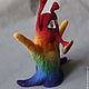 Rainbow. Glove puppet of Bi-BA-Bo. Puppet show. Taya Kart. My Livemaster. Фото №5