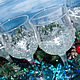  A pair of glasses ' Frosty patterns', Christmas gifts, St. Petersburg,  Фото №1