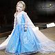 Dress 'Elsa' (frozen) Art.- 149. Carnival costumes for children. ModSister. Online shopping on My Livemaster.  Фото №2