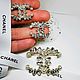Винтаж: Серьги Chanel с кристаллами. Серьги Шанель. Серьги винтажные. BIJOUX Модные украшения. Ярмарка Мастеров.  Фото №4